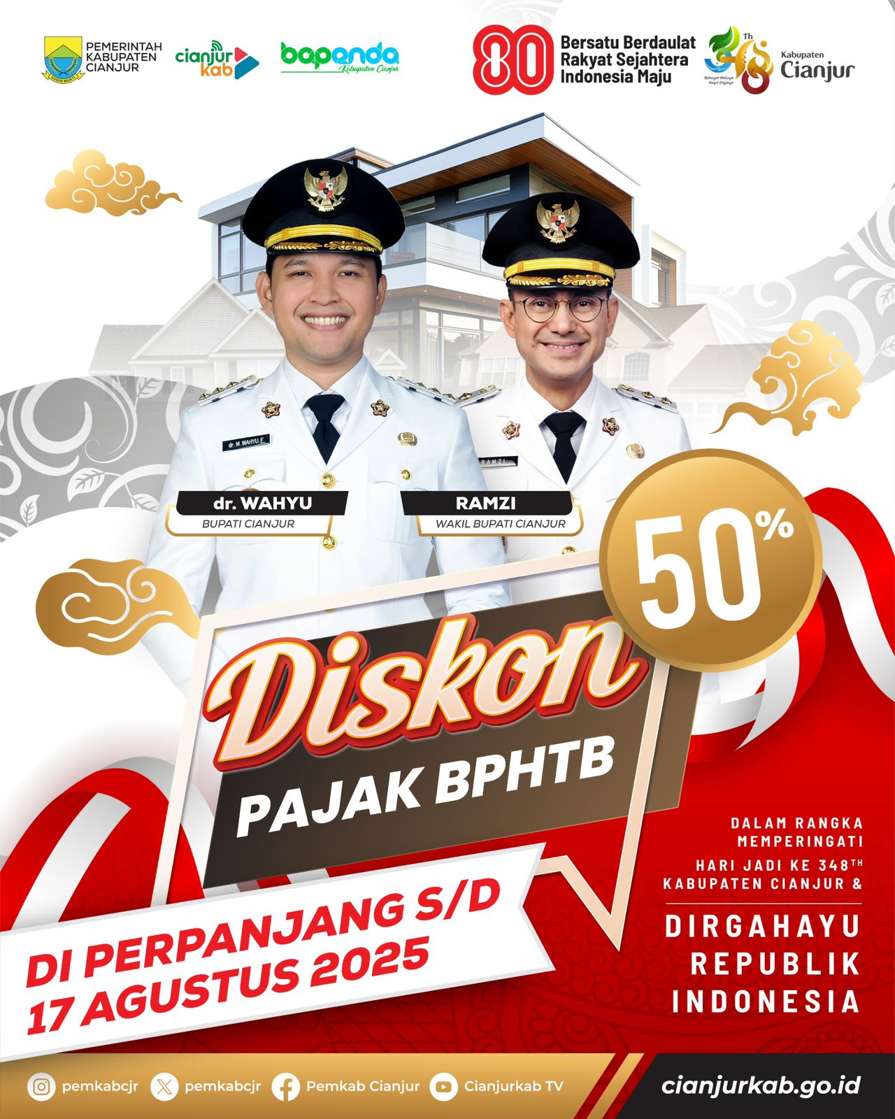 DISKON BPHTB 50% DIPERPANJANG
